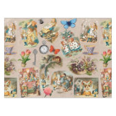 Nappe Alice à Wonderland Cheshire Cat Characters (Devant (Horizontal))