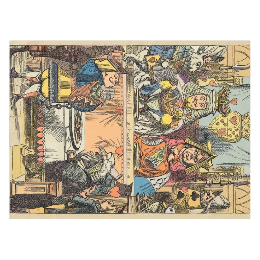 Nappe Alice à Wonderland Cheshire Cat Characters (Devant (Horizontal))