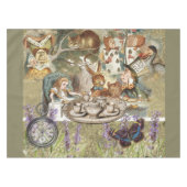 Nappe Alice Adventures in Wonderland Mad Tea Party (Devant (Horizontal))