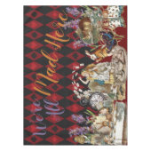 Nappe Alice au pays des merveilles Mad Cheshire Chat (Devant)