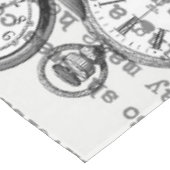 Nappe Alice de lapin blanc au pays des merveilles (Angle)