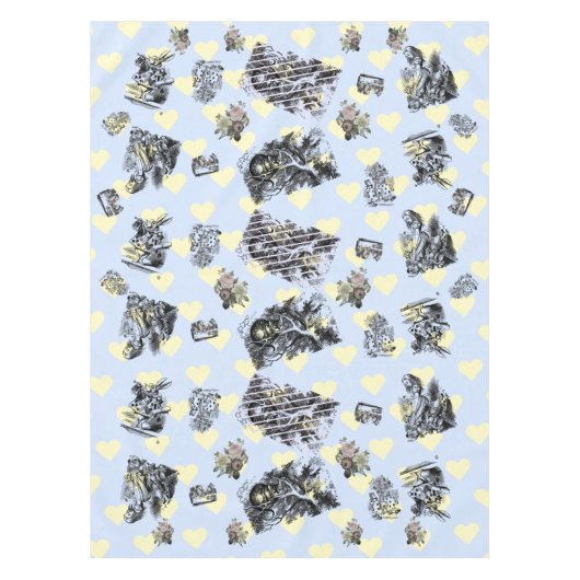 Nappe Alice im Wunderland - Alice dans les Coeurs du pay (Devant)