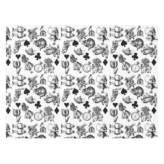 Nappe Alice White Rabbit Wonderland Classic (Devant (Horizontal))