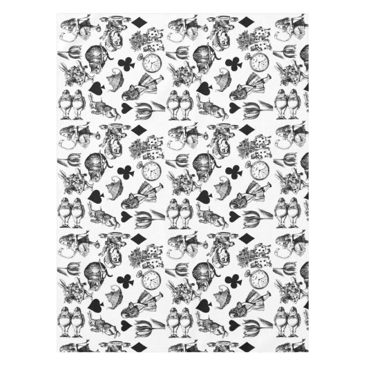 Nappe Alice White Rabbit Wonderland Classic (Devant)