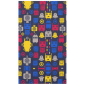 Nappe Alien Doodle vaisseau et Motif robotique (Devant)