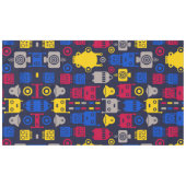Nappe Alien Doodle vaisseau et Motif robotique (Devant (Horizontal))