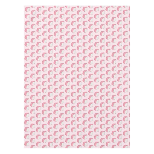 Nappe Aliments Angel rose Éponge Gâteau Tranches Cuisson (Devant)