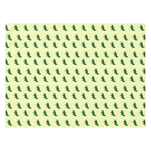 Nappe Alligator en jaune (Devant (Horizontal))