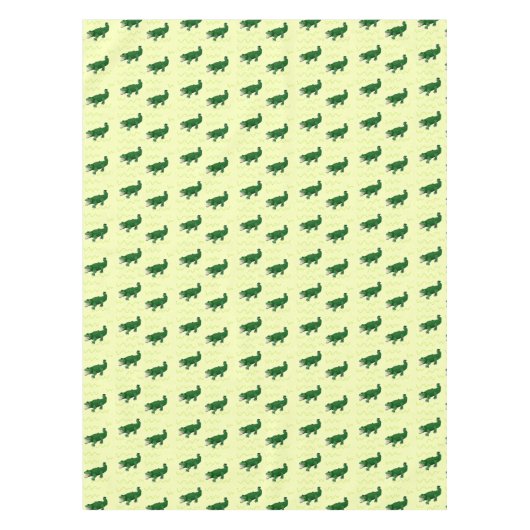 Nappe Alligator en jaune (Devant)