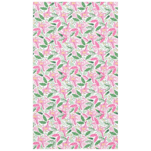 Nappe Alligator Vin rose vert Preppy (Devant)