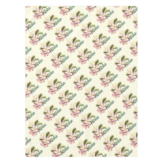 Nappe Aloha Plumeria (Devant)