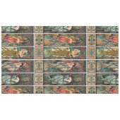 Nappe Alphonse Mucha art, Art nouveau, vintage, femmes,  (Devant (Horizontal))