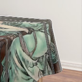 Nappe Alphonse Mucha art, Art nouveau, vintage, femmes,  (In Situ)