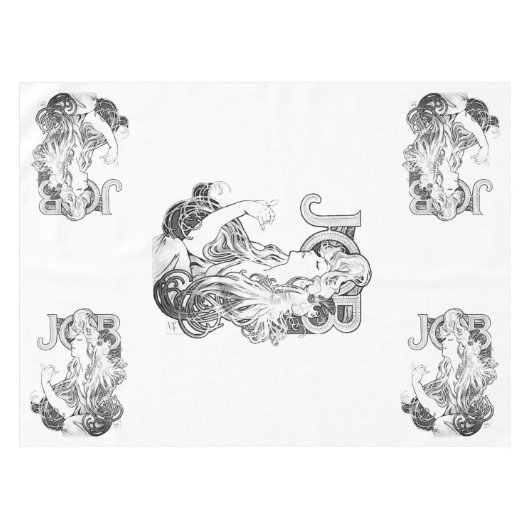 Nappe Alphonse Mucha JOB ISOGS (Devant (Horizontal))