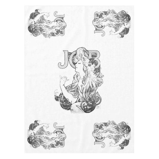 Nappe Alphonse Mucha JOB ISOGS (Devant)