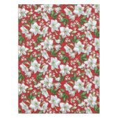 Nappe Amaryllis & Holly Red Christmas (Devant)