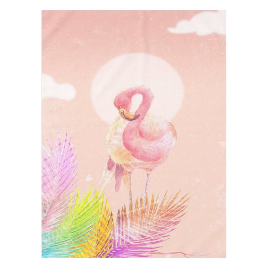 Nappe Amateurs de Flamant rose | Oiseau Flamant rose mig (Devant)