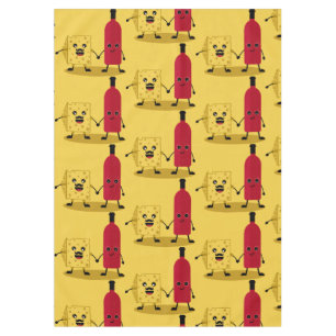 Nappe Amateurs De Vins Et De Fromages