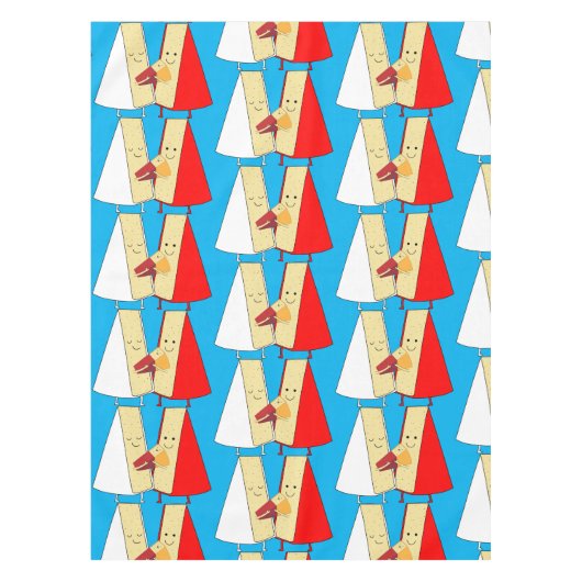 Nappe Amateurs De Vins Et De Fromages (Devant)