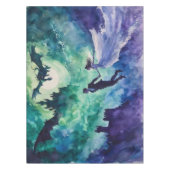 Nappe Amateurs de vol - Peinture aquarelle (Devant)