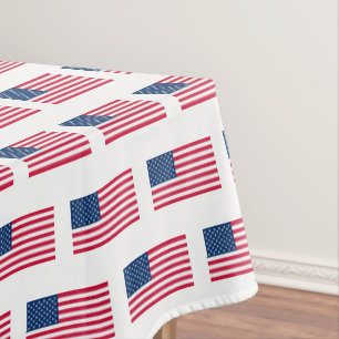 Nappe American Flag Tablecloth USA