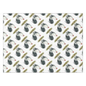 Nappe American Game Silver Blue Gamecock (Devant (Horizontal))