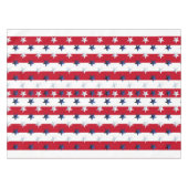 Nappe Americana Red White Blue Stars And Stripes (Devant (Horizontal))