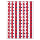 Nappe Americana Red White Blue Stars And Stripes (Devant)