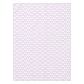 Nappe Amethyst pierres de coeur tissu motif (Devant)