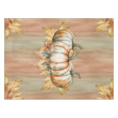 Nappe Amiable Citrouille couleur orange, blanc et vert (Devant (Horizontal))