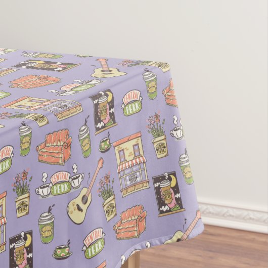 Nappe AMIS™ | Motif d'icône violet (In Situ)