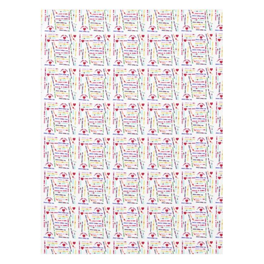 Nappe Amour Jésus (Devant)