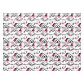 Nappe Amour, résille, patchwork (Devant (Horizontal))