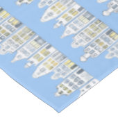 Nappe Amsterdam Dutch Houses Watercolor Village Blue (Angle)
