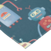 Nappe Amusant 1950s Style Rétro Robot Motif foncé (Angle)