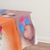 Nappe amusante avec Happy Cats Party Texte personn (In Situ)