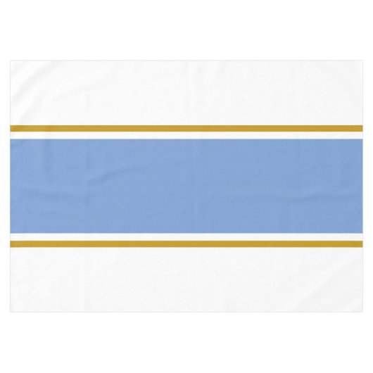 Nappe Amusants les années 70 Bleu Clair Brown Traces De (Devant (Horizontal))