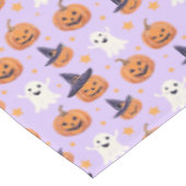 Nappe Amusement d'Halloween Fantômes & Citrouilles (Angle)