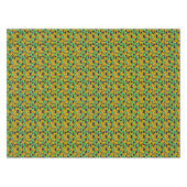 Nappe Ananas d'or sur des rayures (Devant (Horizontal))
