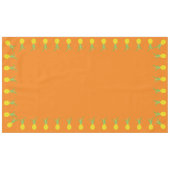Nappe Ananas mignonne Été 1er Anniversaire Thème (Devant (Horizontal))