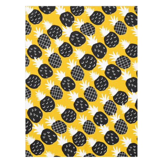 Nappe Ananas noir (Devant)