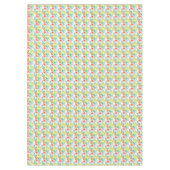 Nappe Ananas tropicaux de ketmie floraux (Devant)