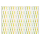 Nappe Ananas tropicaux d'or (Devant (Horizontal))