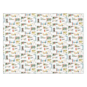 Nappe Ancienne Egypte Vintage Motif égyptien (Devant (Horizontal))