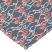 Nappe Ancres et motif nautiques de corde (Angle)