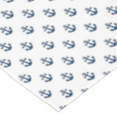 Nappe Ancres nautiques bleues (Angle)