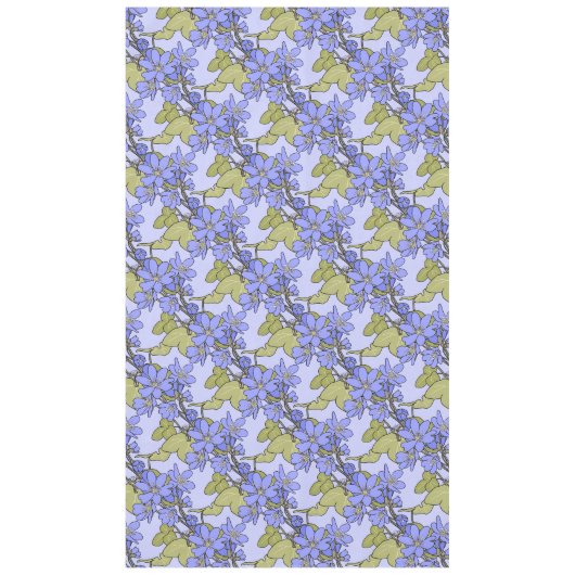 Nappe Anémones bleues (Devant)