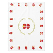 Nappe Ange Danois Avec Cheveux Blonde (Devant)