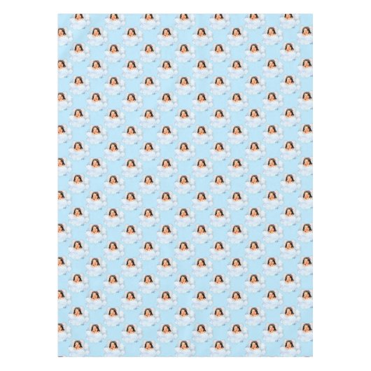 Nappe ANGE DANS LES NUAGES TABLECLOTH EN COTON 4-52x70 (Devant)