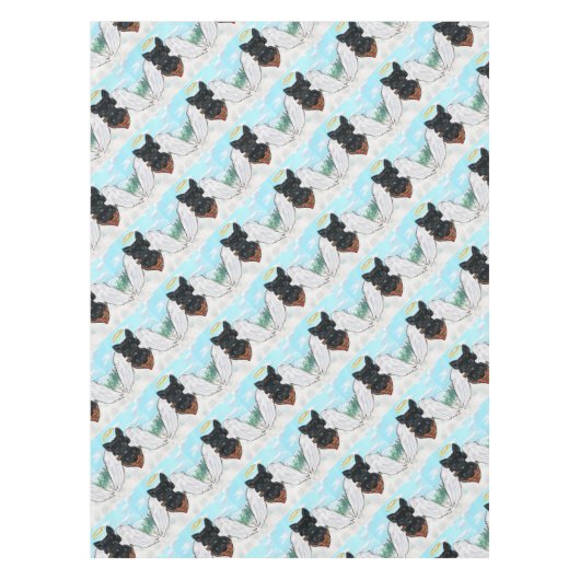 Nappe Ange Terrier Écossais Noir (Devant)
